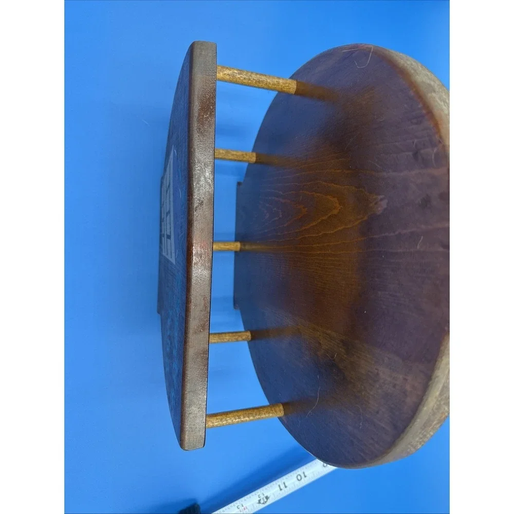 Vtg Wooden Country Apple Farmhouse Kitchen Wall Hanger Paper Plate Holder